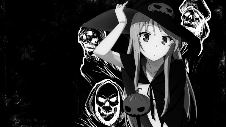 Аниме на черном фоне