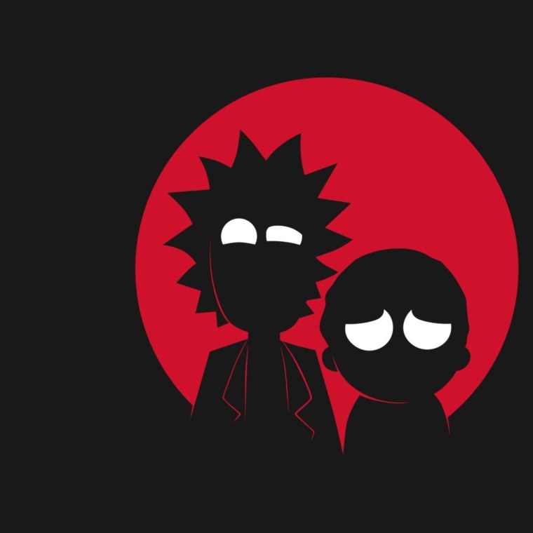 Рик и Морти на аву в стим