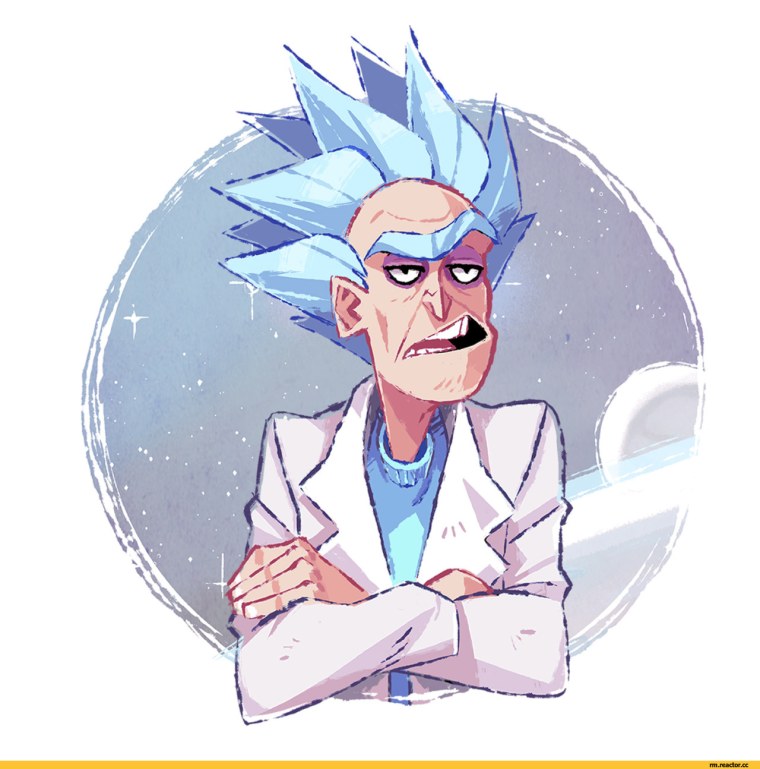 Рик и Морти кислотные