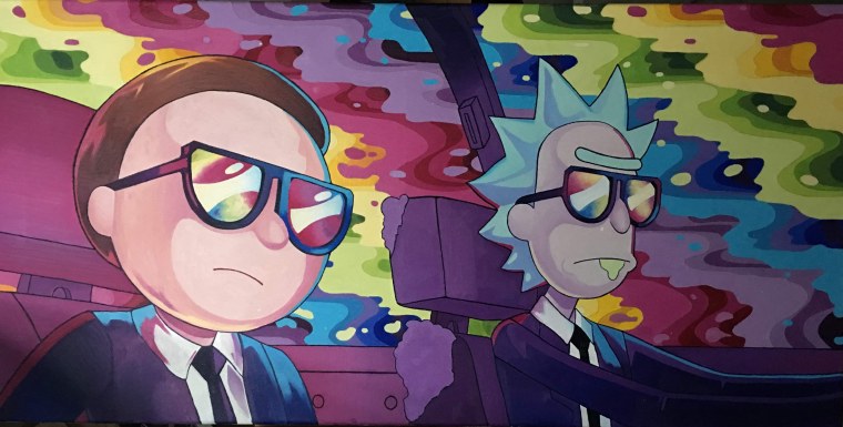 Психоделический Рик и Морти