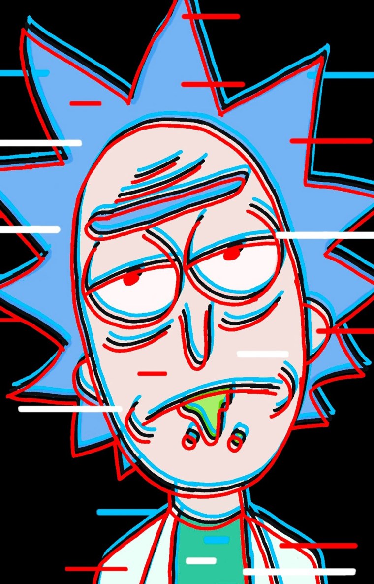 Рик Санчес лицо