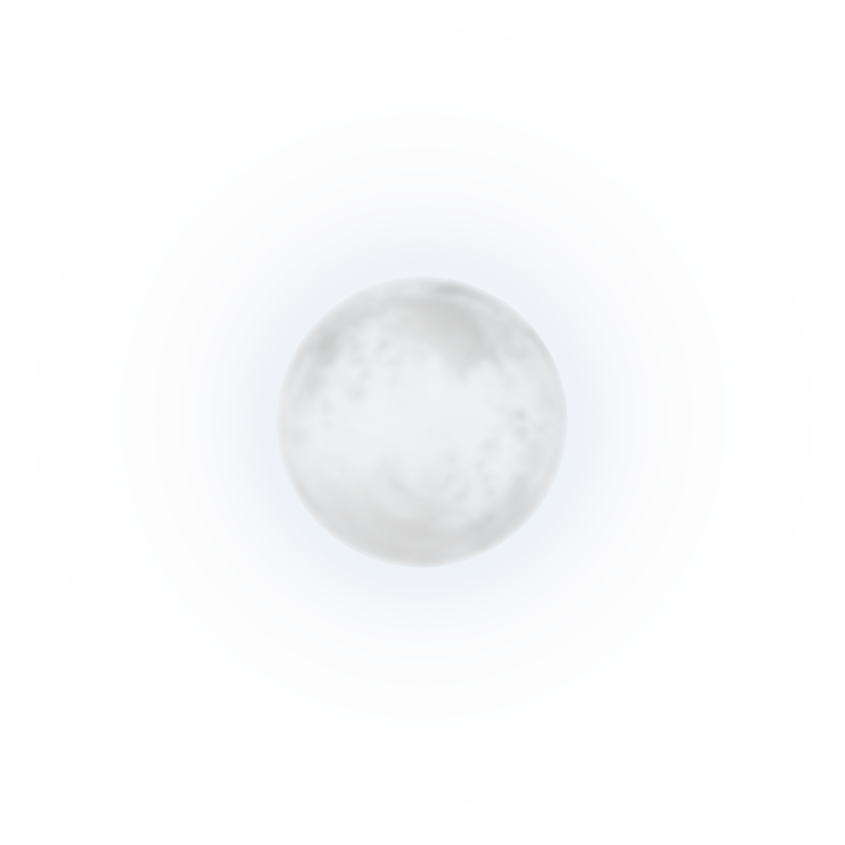 Луна для фотошопа со свечением