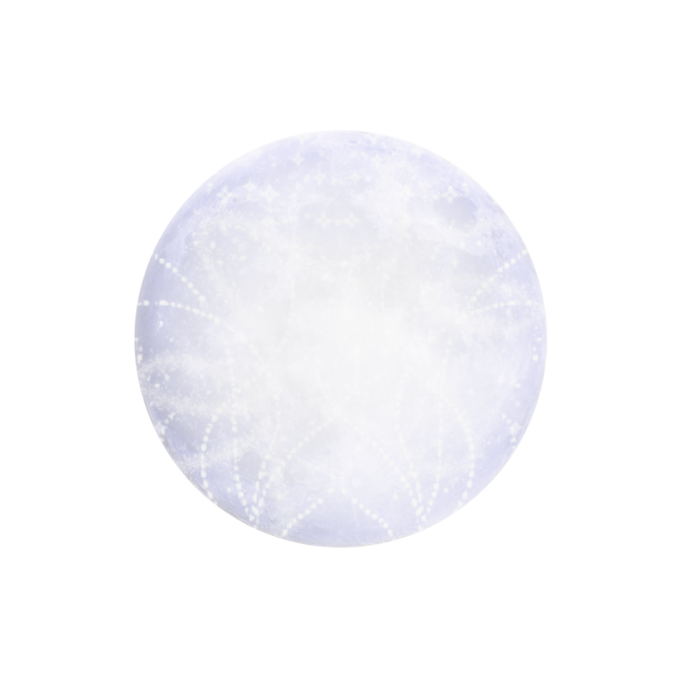 Белая Планета на белом фоне