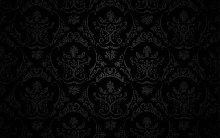 Орнамент на черном фоне