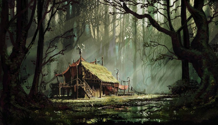 Хижина на болоте