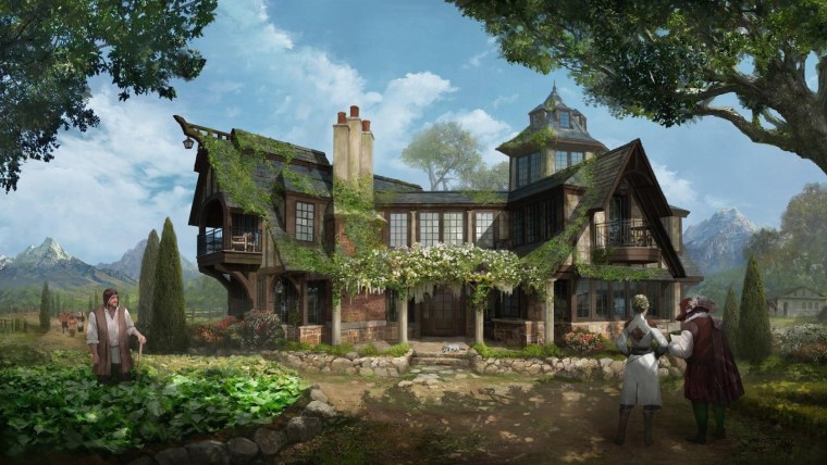 Поместье фэнтези