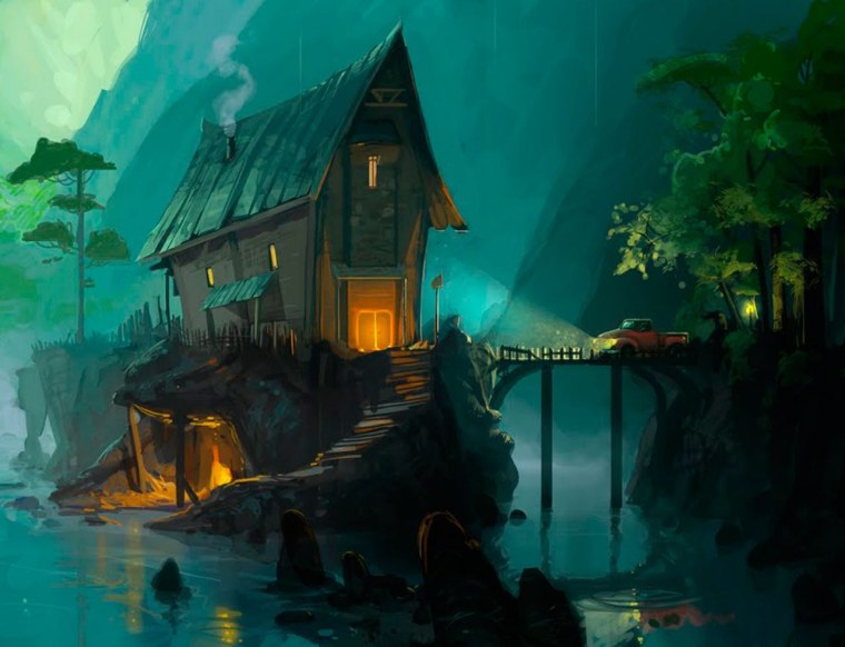 Фэнтези пейзажи