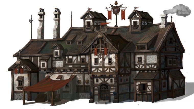 Концепт арты домов