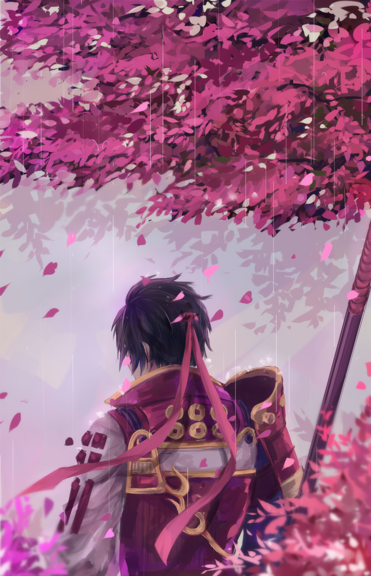 Самурай арт аниме