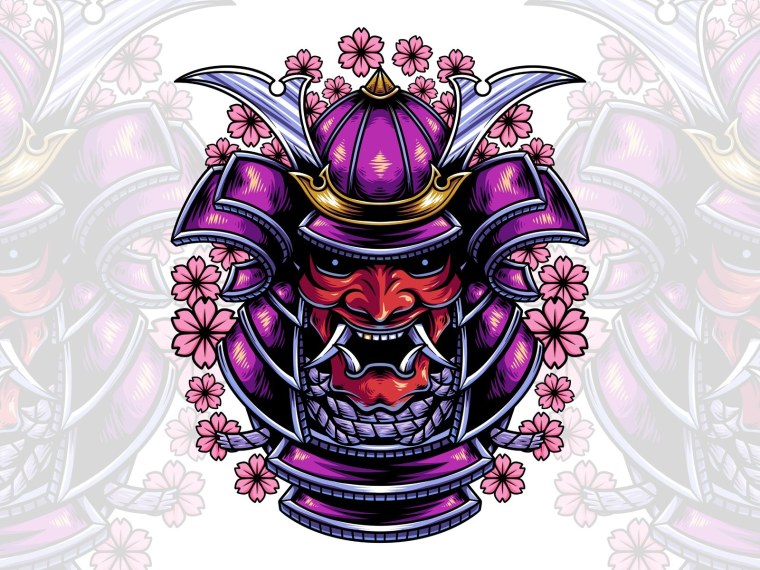 Маска Самурай