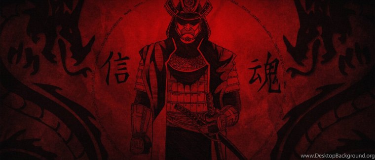 Китай Самурай неон