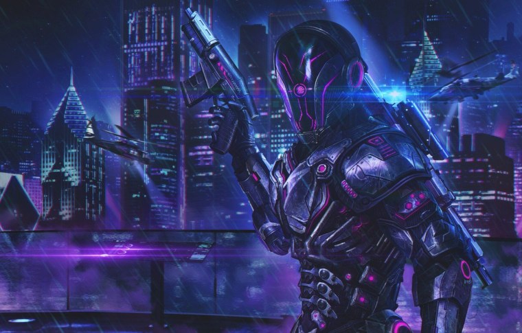 Cyber Samurai Cyberpunk 2077