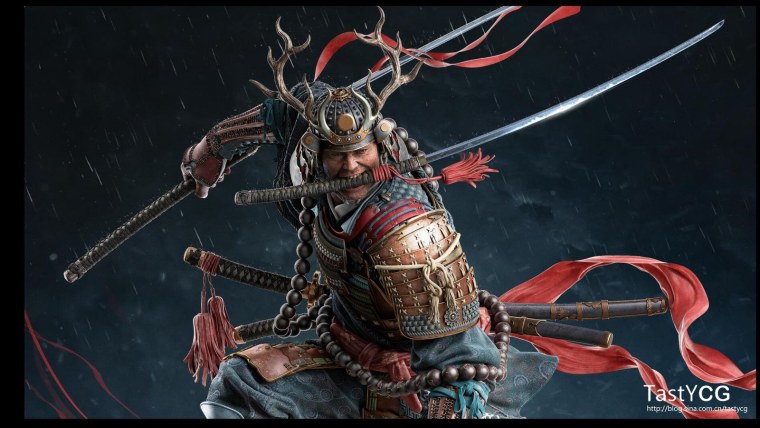 47 Ронинов Самурай в доспехах