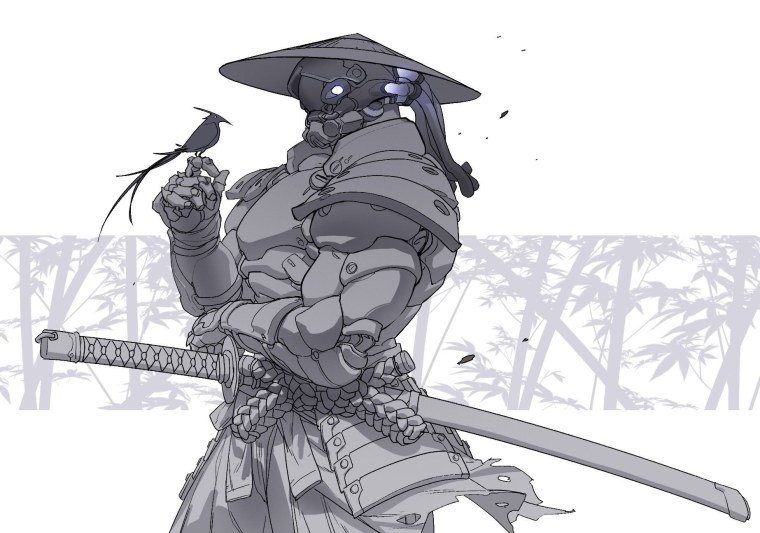 Схватка самураев