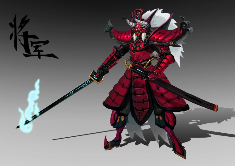 Самурай Ghost of Цусима арт