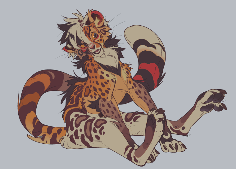 Фурри гепард референс
