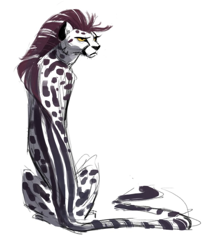 Гепард арты
