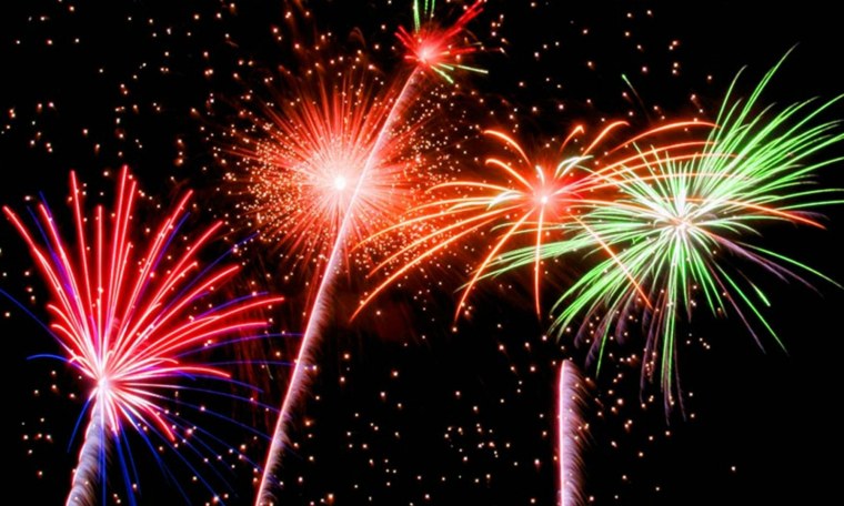 Баннер фейерверки