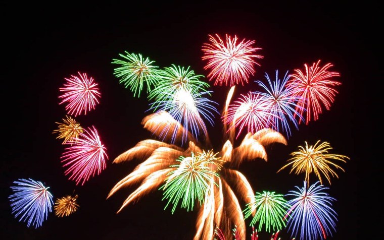 Салют открытка