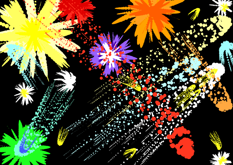 Фейерверк анимация