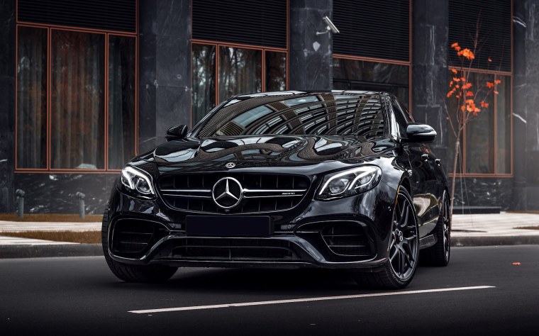 Мерседес е63 АМГ 4к