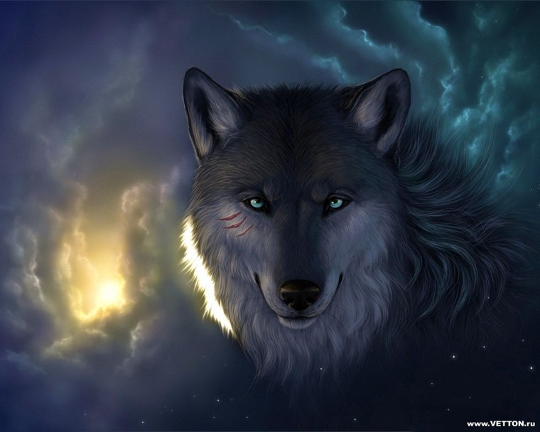 Волк фэнтези