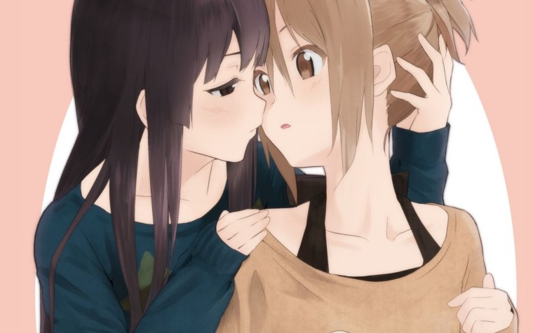 K-on Рицу и Мио Юри