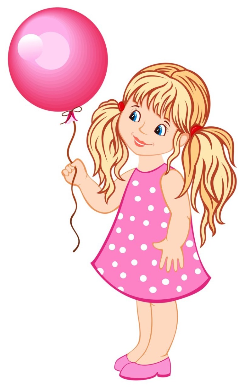 Мультяшная девочка