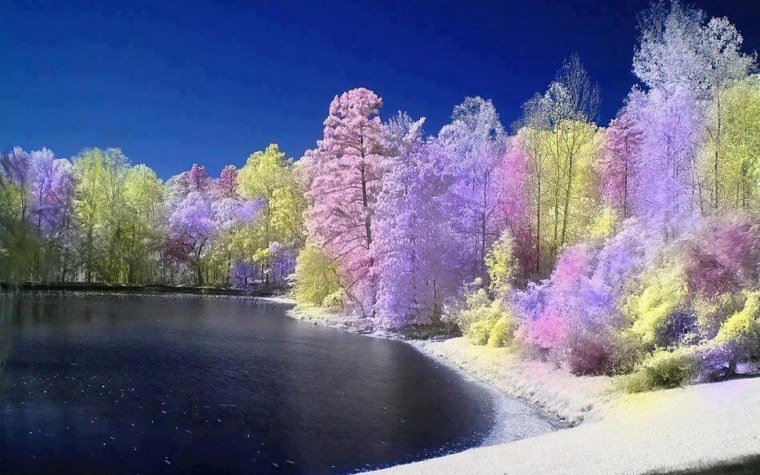 Озеро Блаузее Швейцария