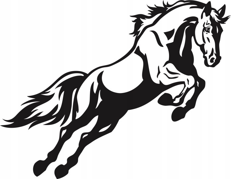 Векторная Графика лошадь