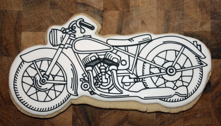 Торт с мотоциклом Дукати