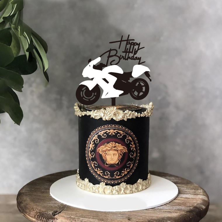 Имбирный пряник "мотоцикл"