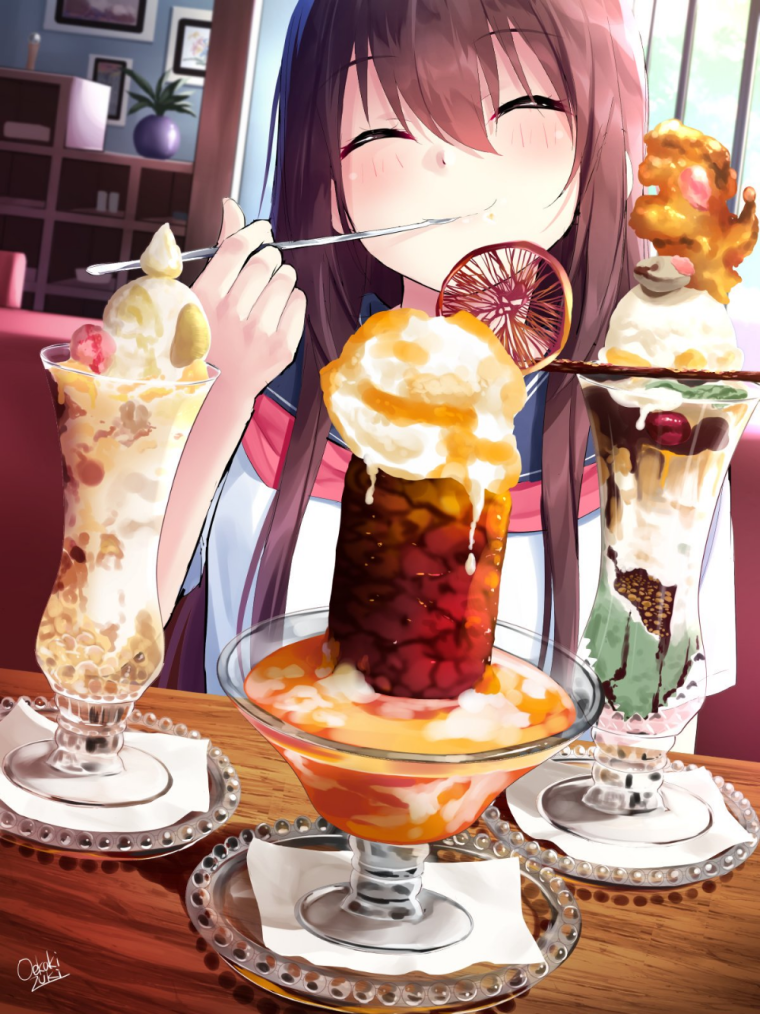 Еда из аниме