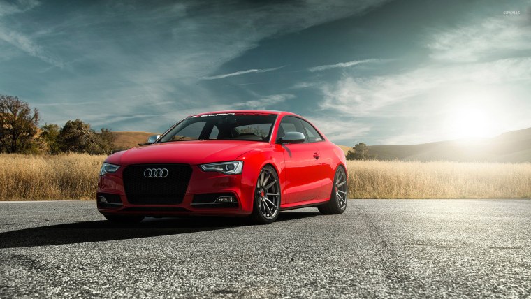 Red Audi a5 Tuning
