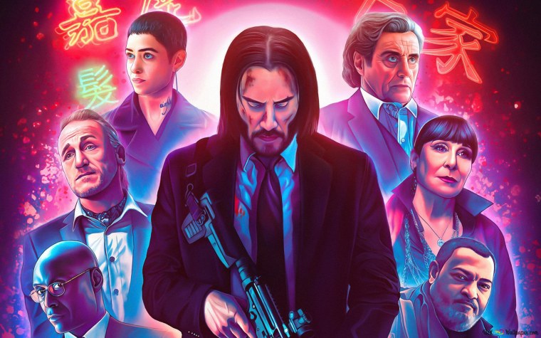 Джон уик 2 Постер