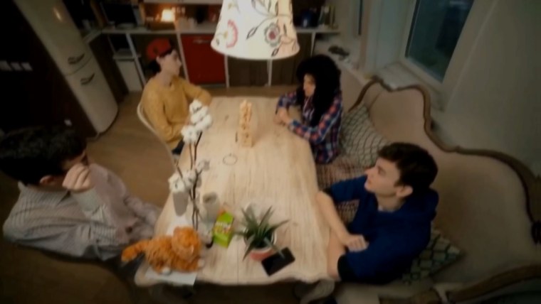 Брайан Оливия и ботан вместе