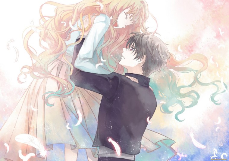 Аниме арт любовь