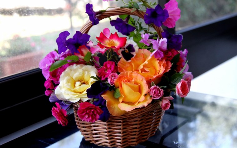 Красивый букет цветов