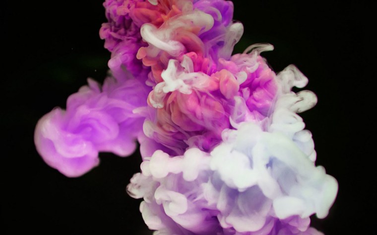 Разноцветный дым