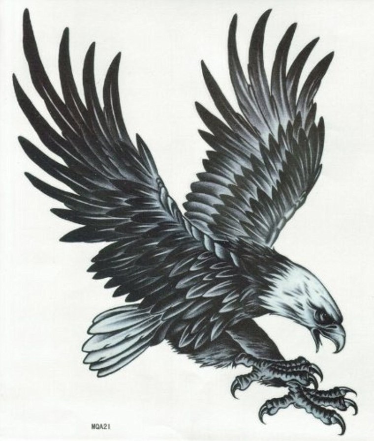 Орел тату эскиз