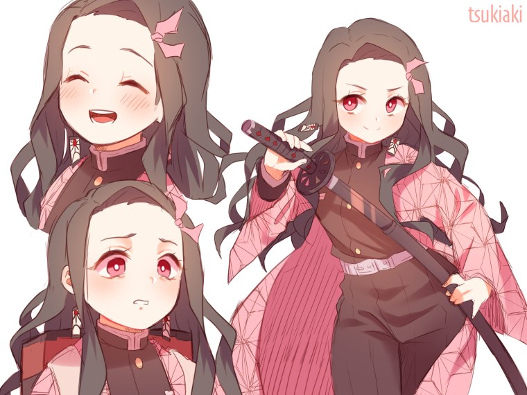 Demon Slayer аниме nezuko