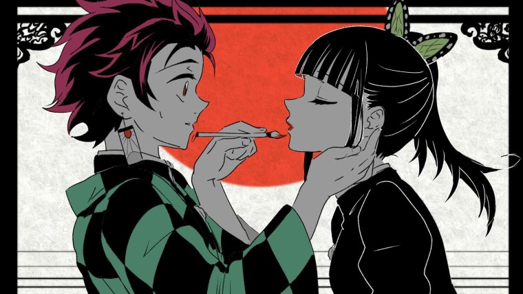 Nezuko and Tanjiro