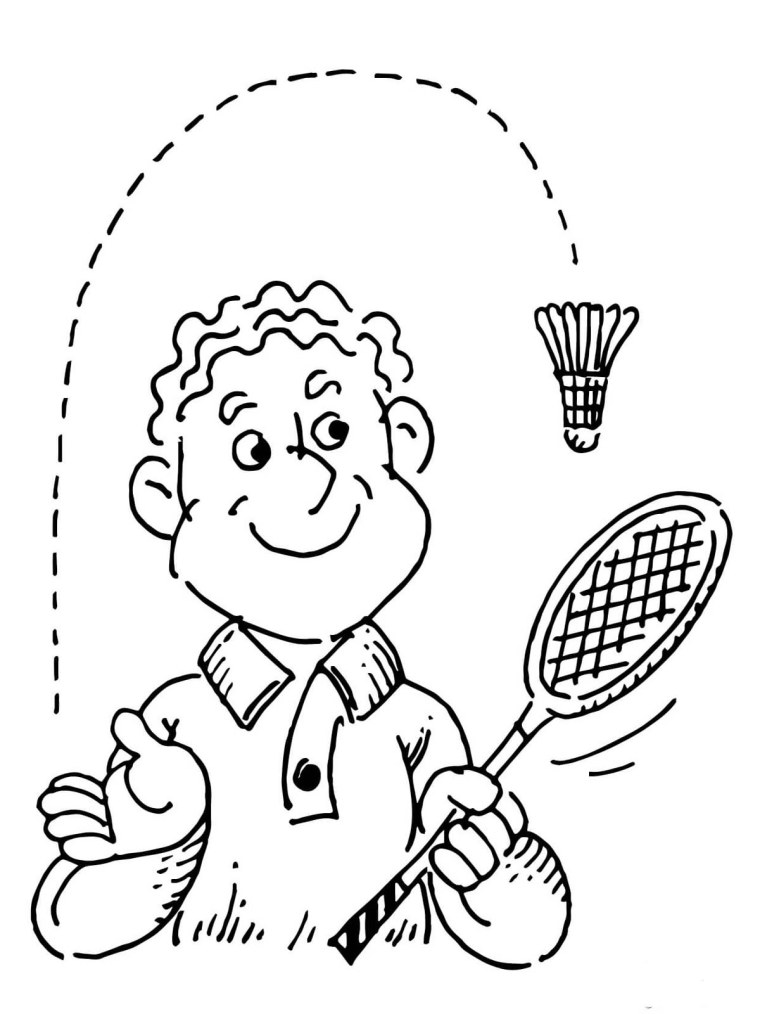 Бадминтон баннер