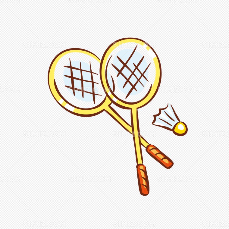 Эмодзи ракетка бадминтон