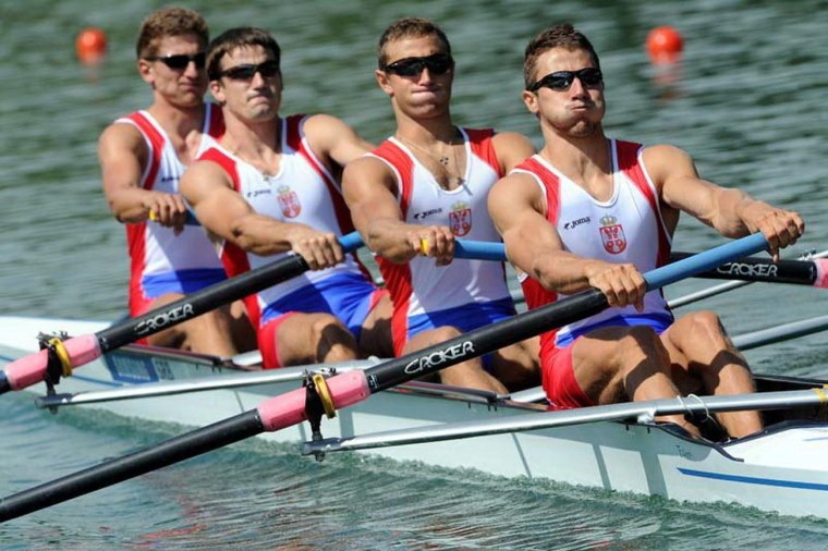 Гребцы Академическая гребля