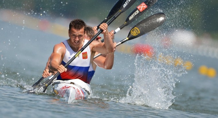 Андрей Ростокин гребля