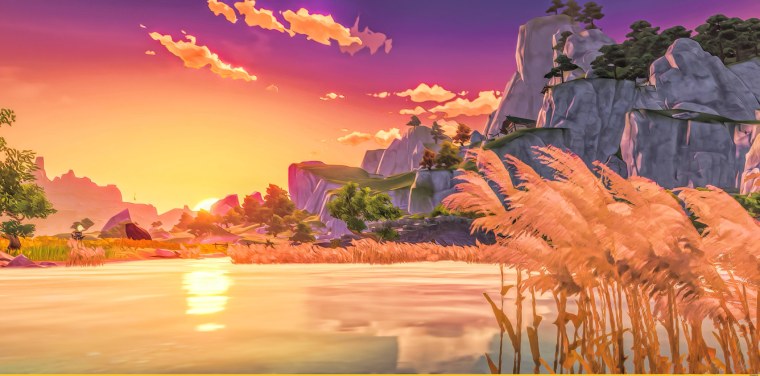 Геншин Импакт пейзажи