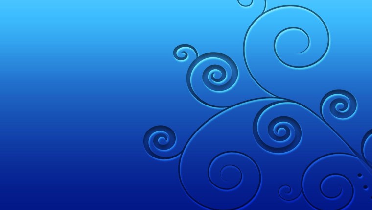 Синий фон с узорами