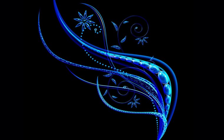 Орнамент на черном фоне картинки