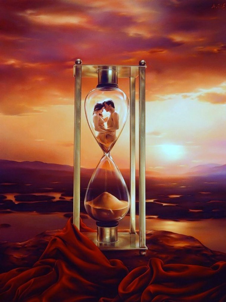 Время песочные часы